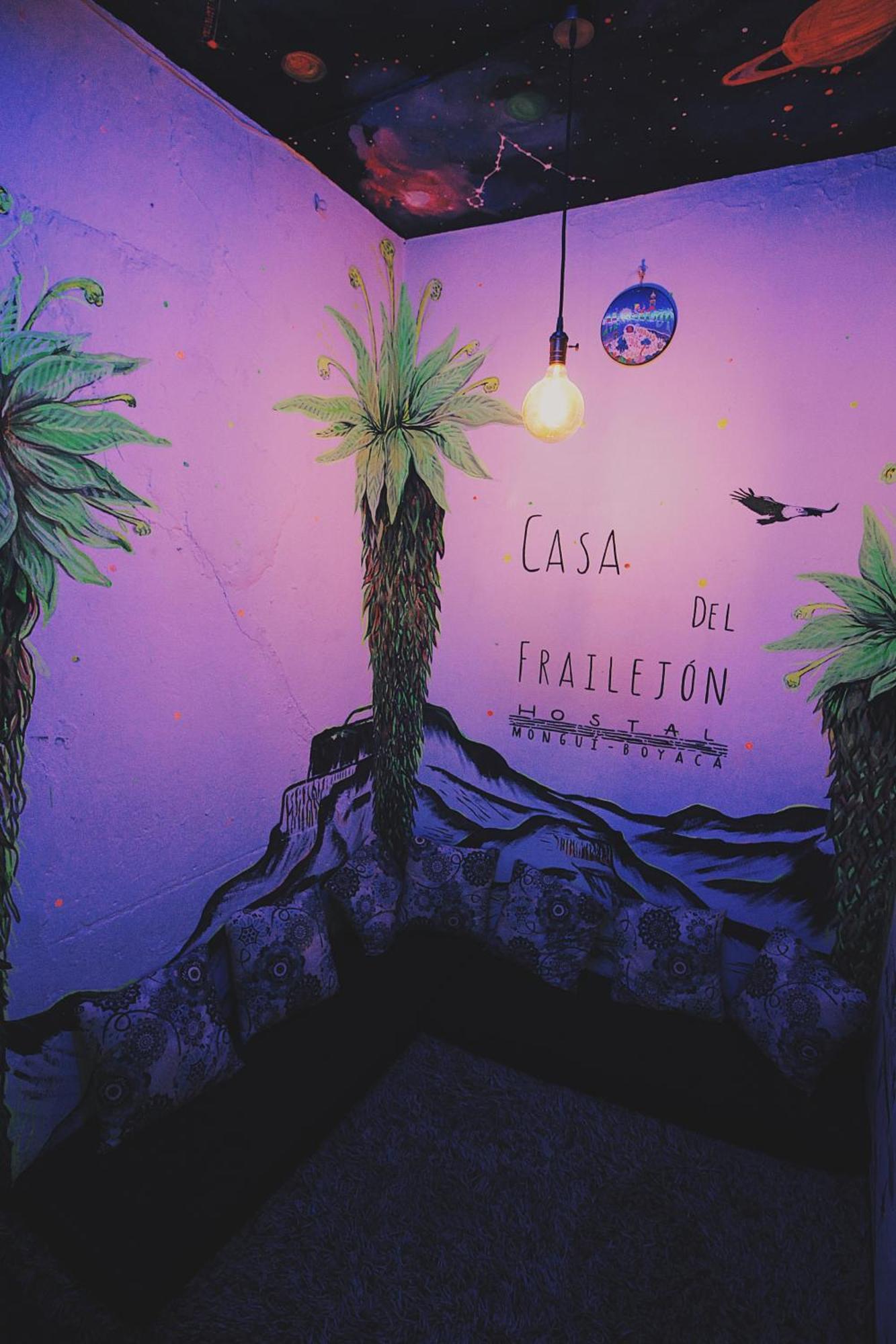 ホテル Hostal Casa Del Frailejon - Cafe モングイ エクステリア 写真