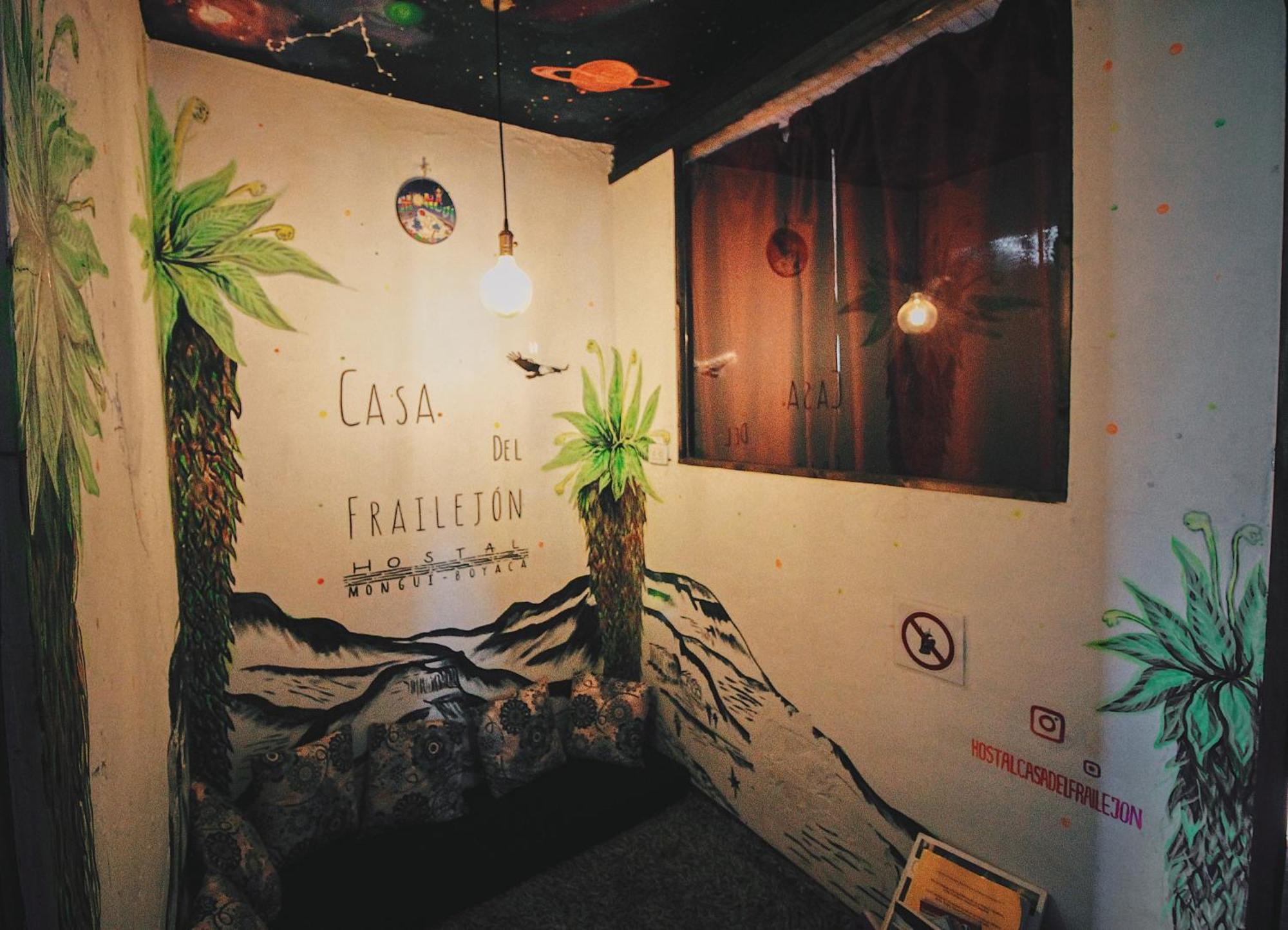 ホテル Hostal Casa Del Frailejon - Cafe モングイ エクステリア 写真