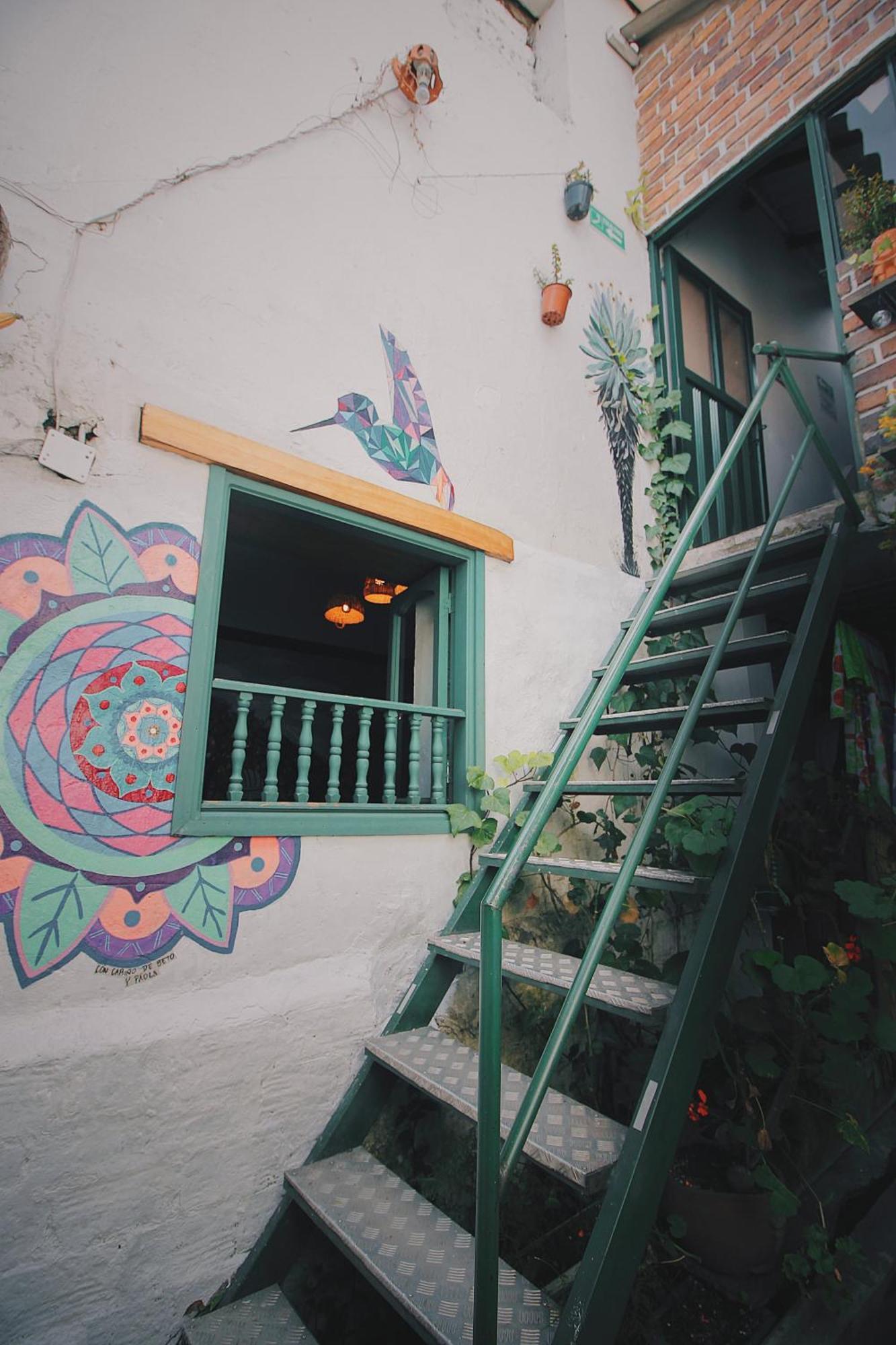 ホテル Hostal Casa Del Frailejon - Cafe モングイ エクステリア 写真