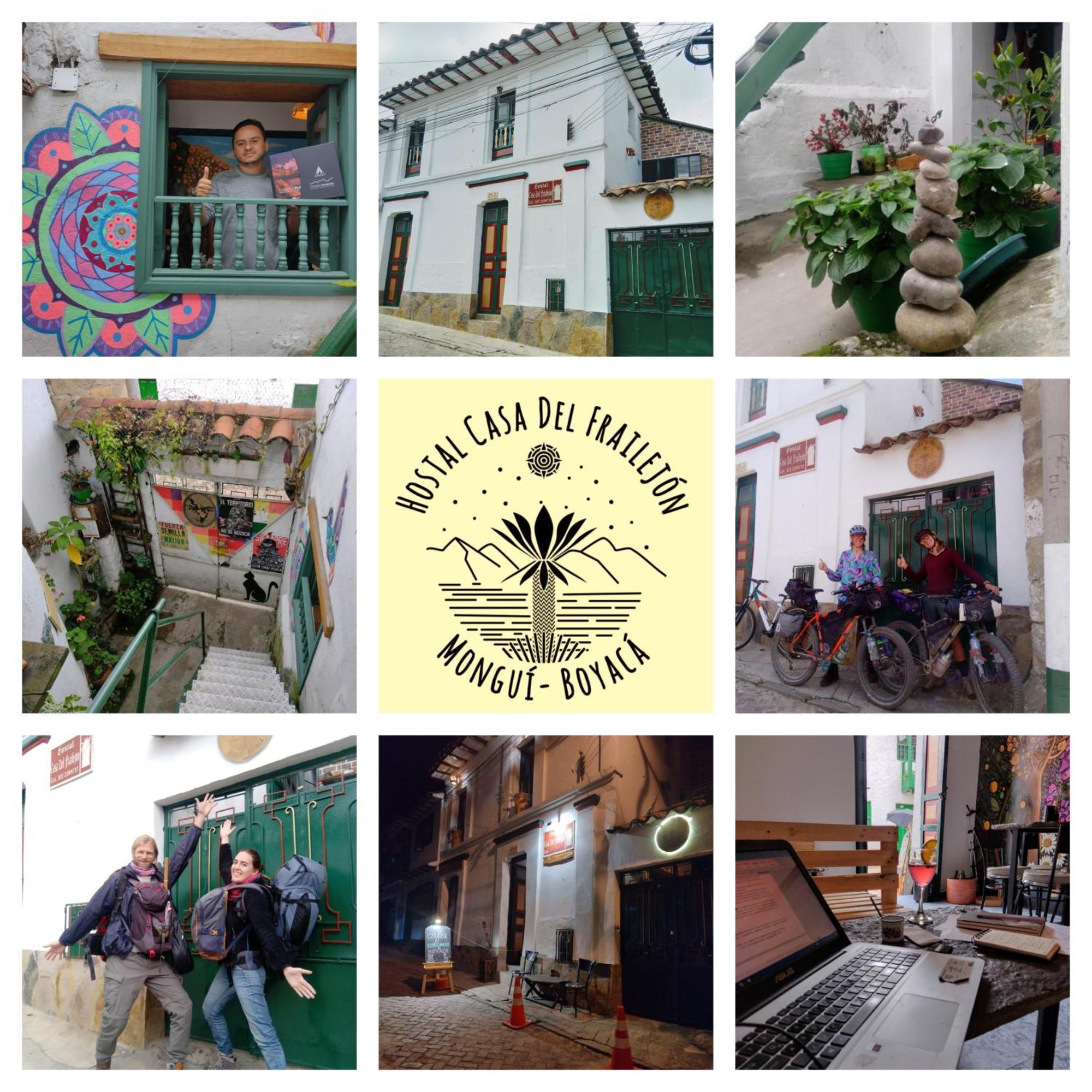 ホテル Hostal Casa Del Frailejon - Cafe モングイ エクステリア 写真
